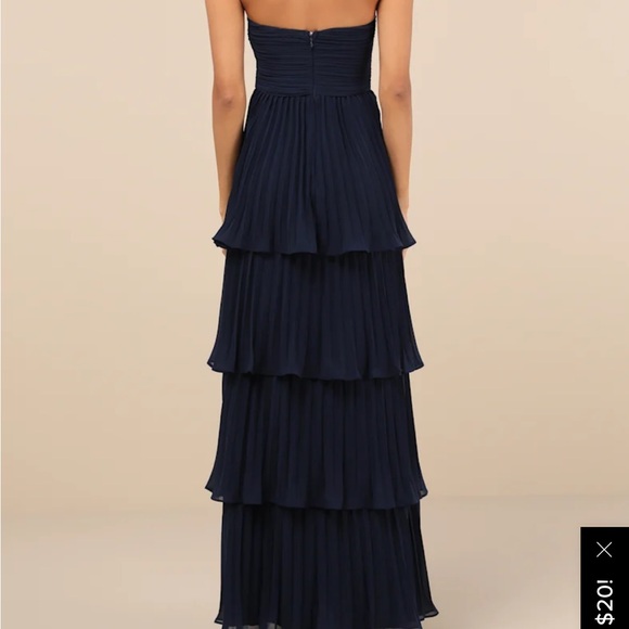 Brand new *worn once* lulus dress - Picture 2 of 3